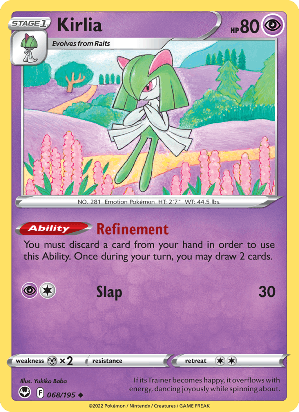 Kirlia - Silver Tempest 068/195