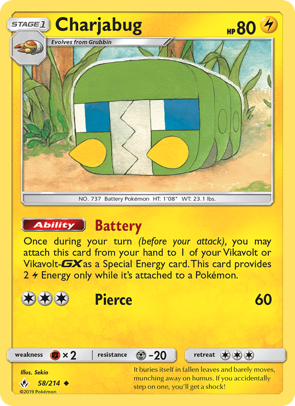 Charjabug - Unbroken Bonds 058/214