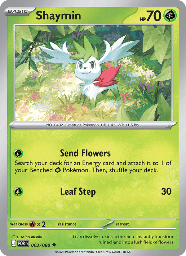Shaymin - Perfect Order 003/088