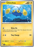 Chinchou - Paldean Fates 020/091