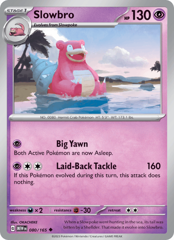 Slowbro - 151 080/165