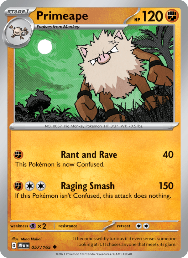 Primeape - 151 057/165