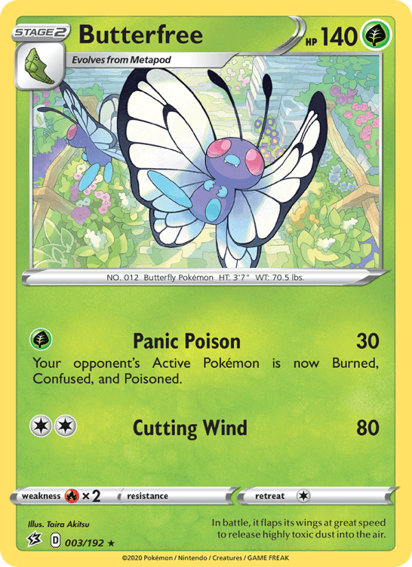 Butterfree - Rebel Clash 003/192