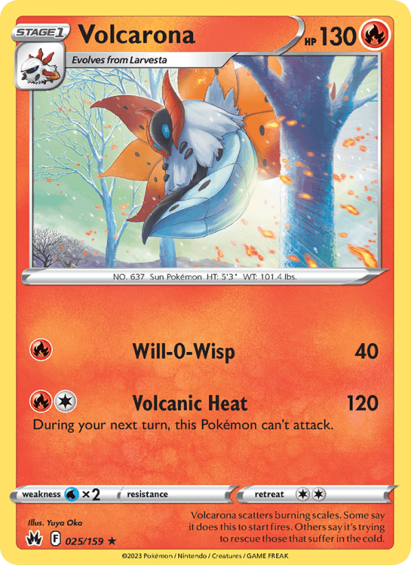 Volcarona - Crown Zenith 025/159