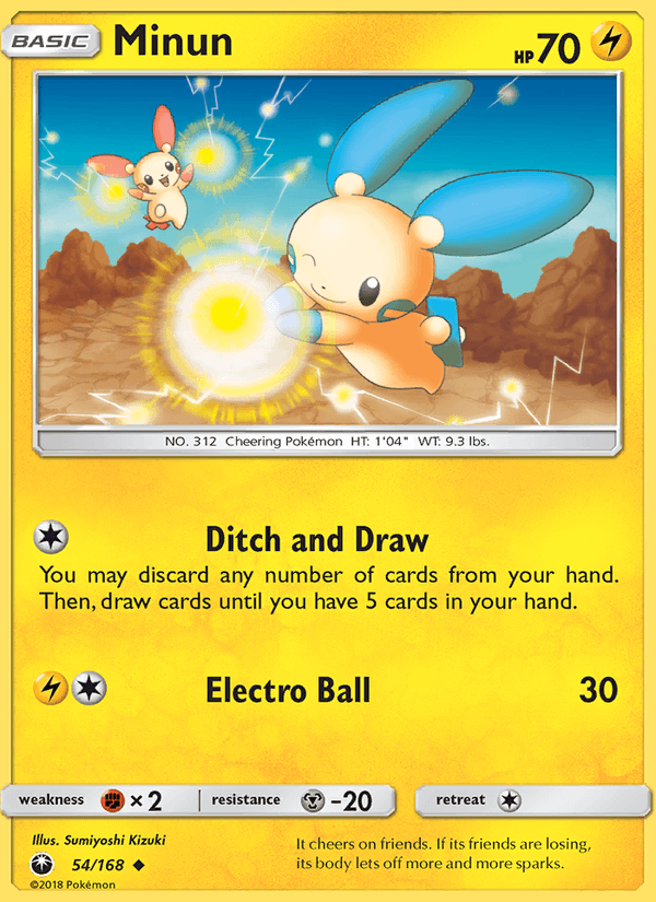 Minun - Celestial Storm 054/168
