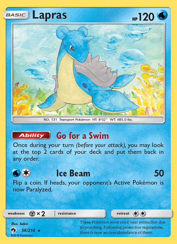 Lapras - Lost Thunder 056/214