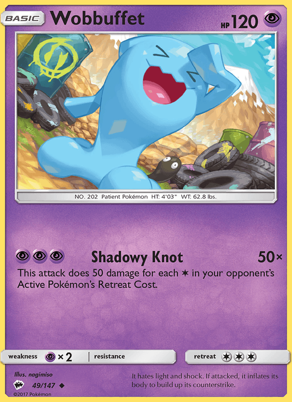 Wobbuffet - Burning Shadows 049/147