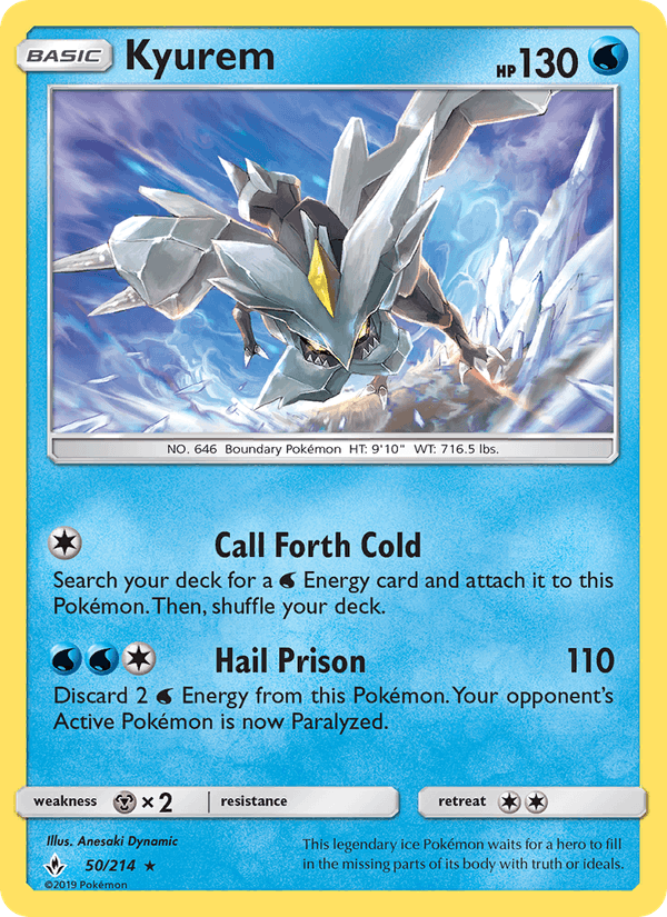 Kyurem - Unbroken Bonds 050/214