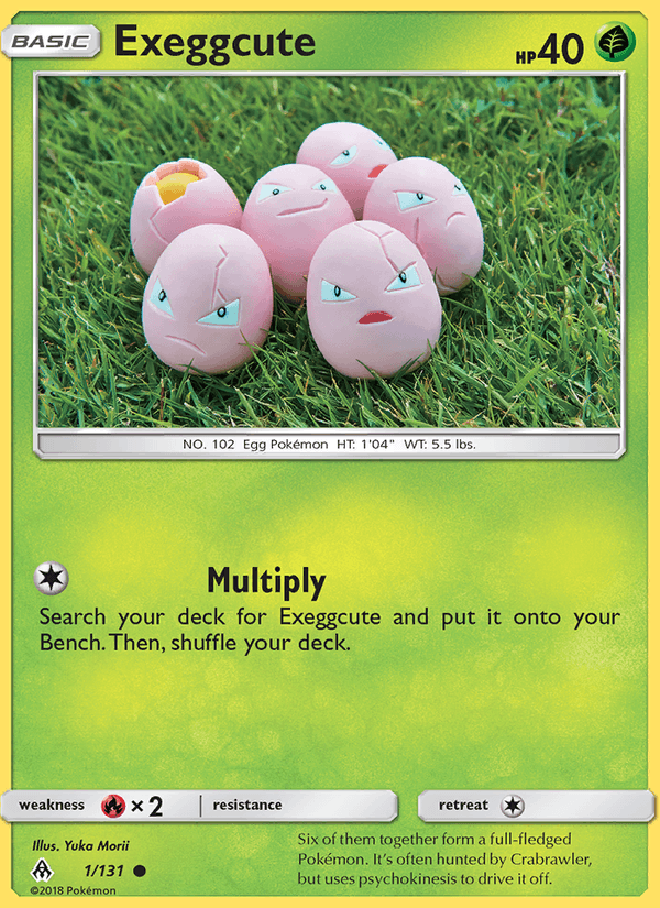 Exeggcute - Forbidden Light 001/131