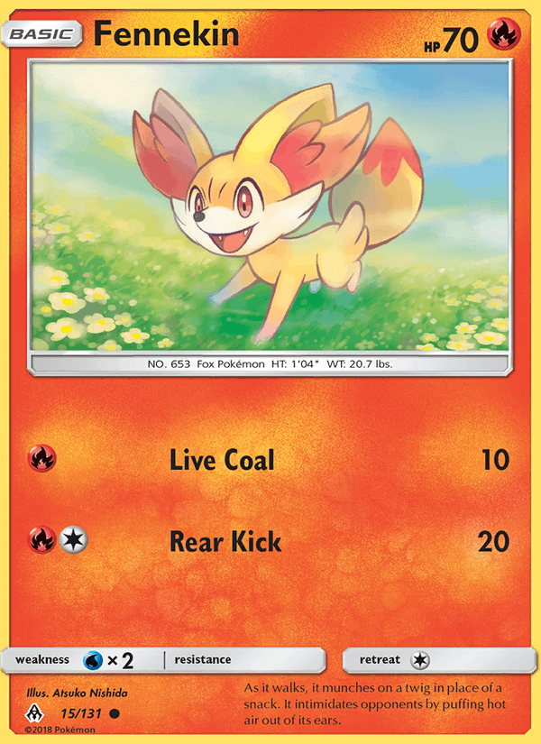 Fennekin - Forbidden Light 015/131