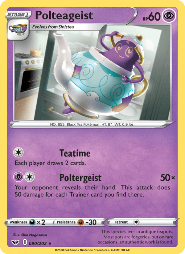 Polteageist - Sword & Shield 090/202
