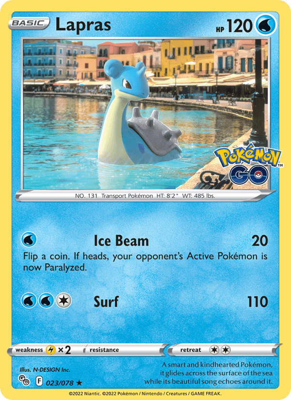 Lapras - Pokémon GO 023/078