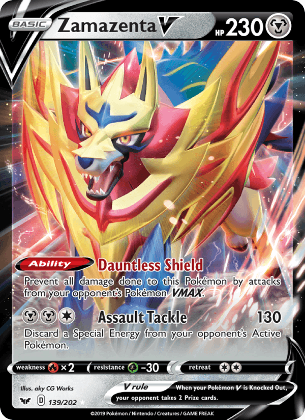 Zamazenta V - Sword & Shield 139/202