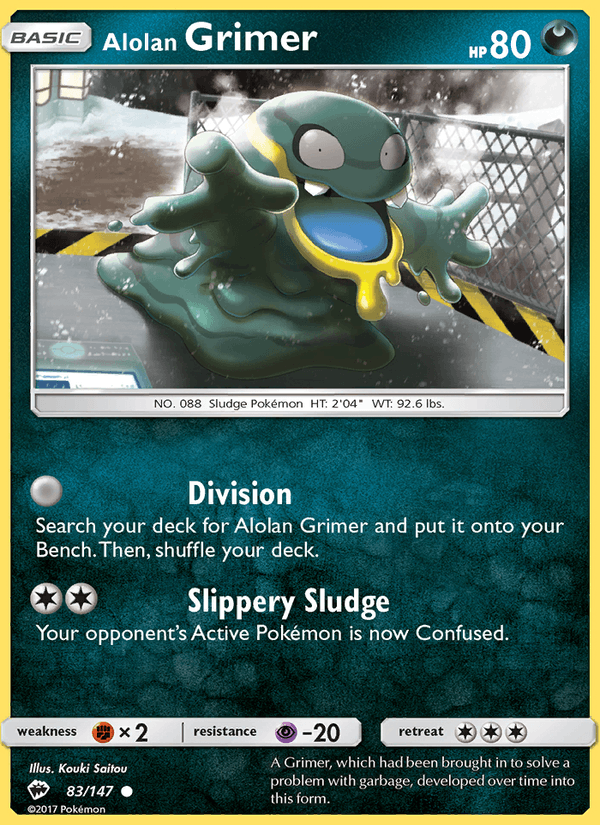 Alolan Grimer - Burning Shadows 083/147