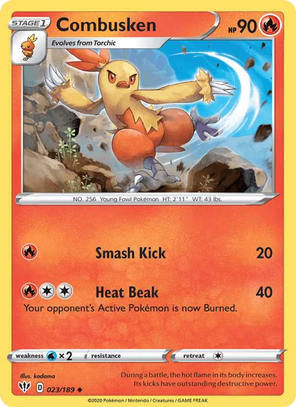 Combusken - Darkness Ablaze 023/189