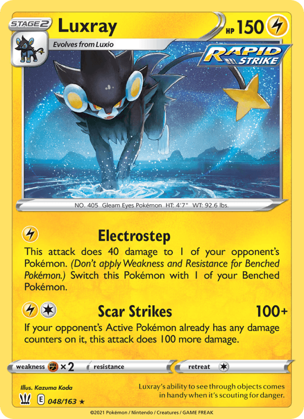 Luxray - Battle Styles 048/163