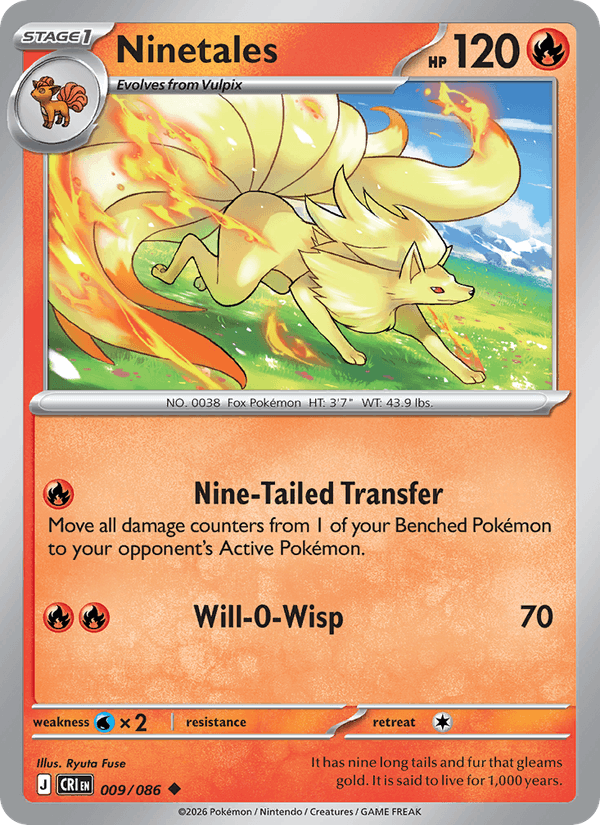 Ninetales - Chaos Rising 009/086
