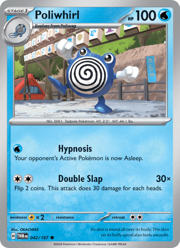 Poliwhirl - Twilight Masquerade 042/167