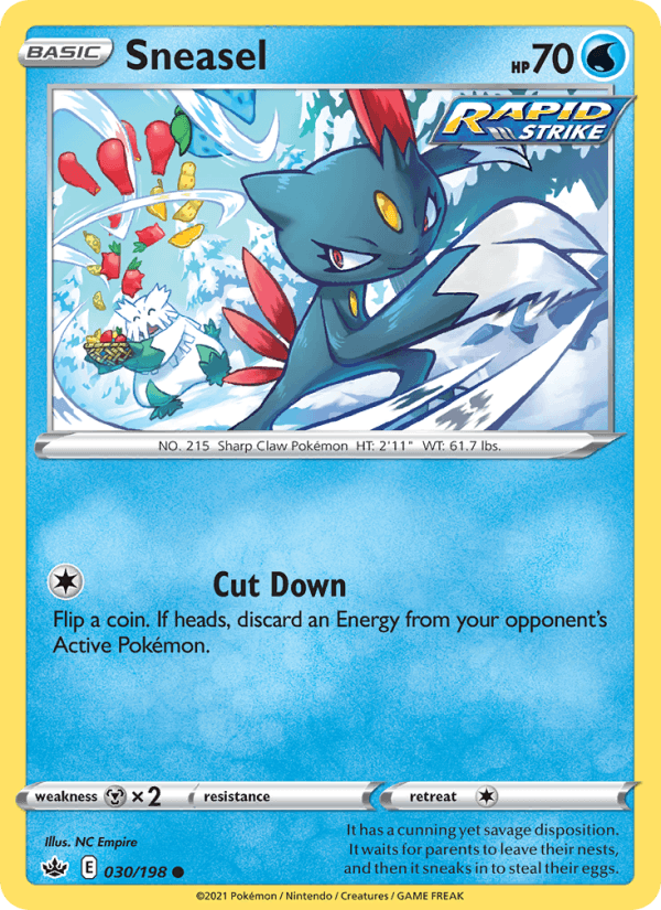Sneasel - Chilling Reign 030/198