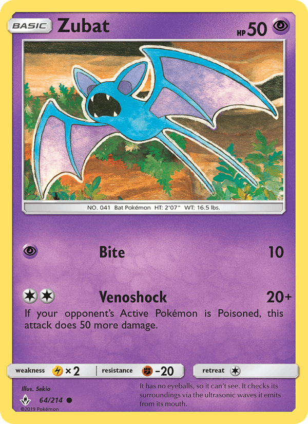 Zubat - Unbroken Bonds 064/214