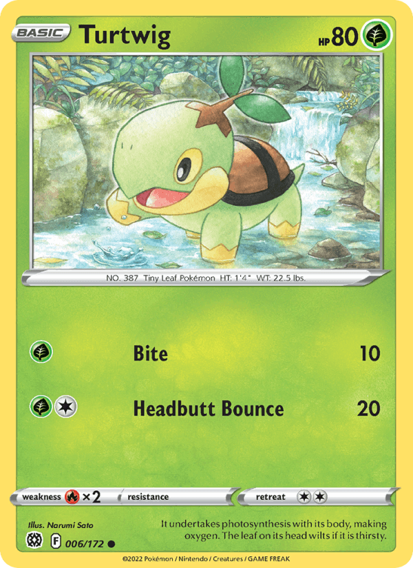 Turtwig - Brilliant Stars 006/172
