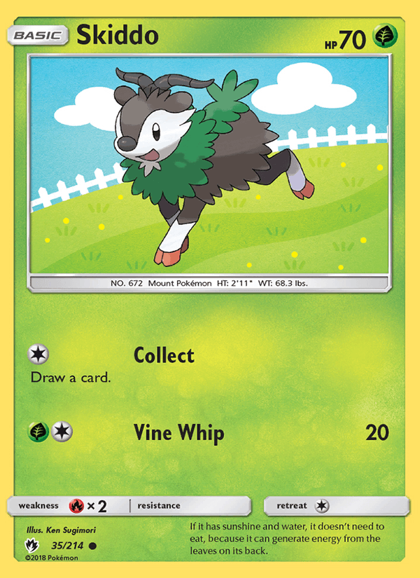 Skiddo - Lost Thunder 035/214