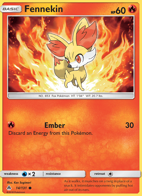 Fennekin - Forbidden Light 014/131