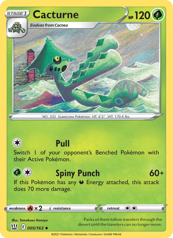 Cacturne - Battle Styles 005/163