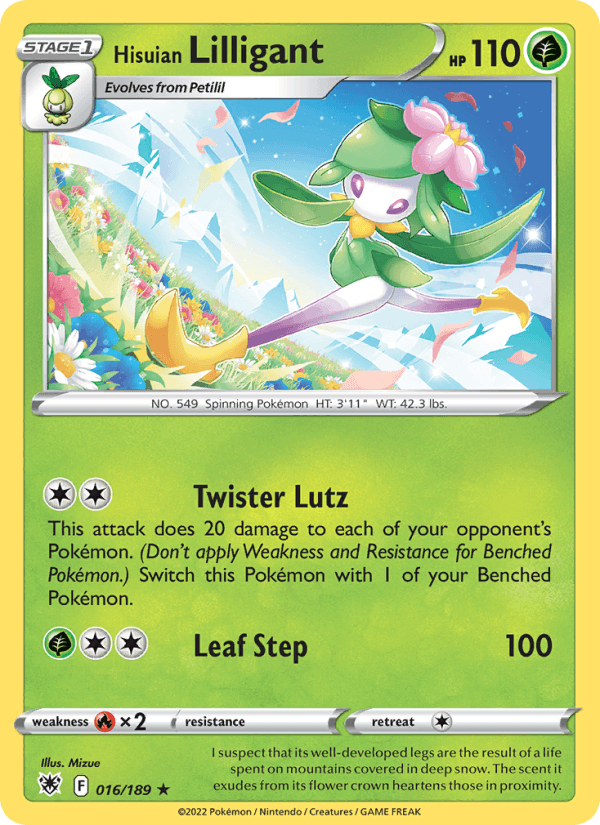 Hisuian Lilligant - Astral Radiance 016/189