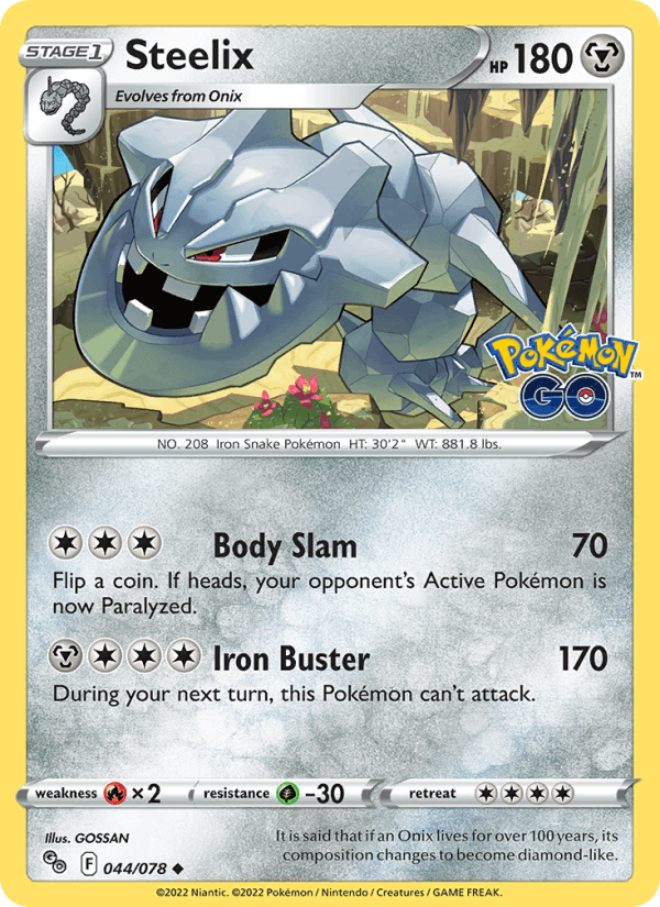 Steelix - Pokémon GO 044/078