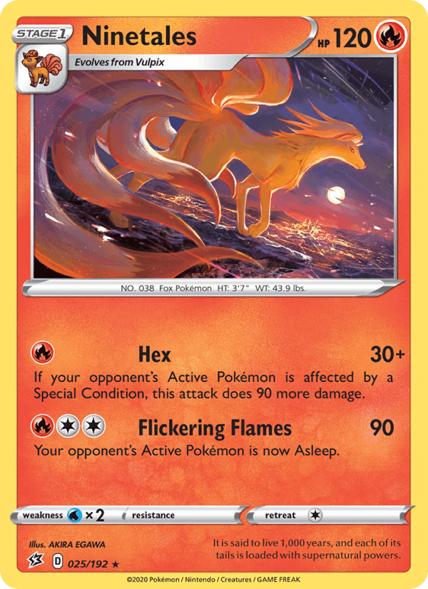 Ninetales - Rebel Clash 025/192