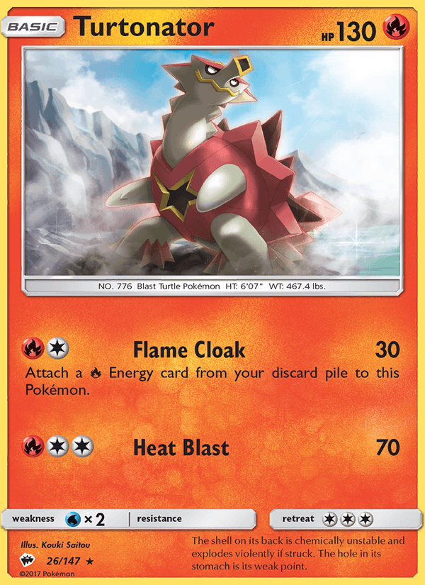 Turtonator - Burning Shadows 026/147