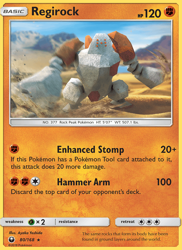Regirock - Celestial Storm 080/168