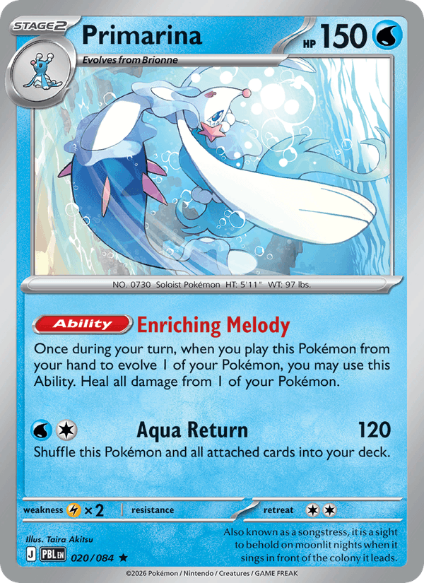 Primarina - Pitch Black 020/084