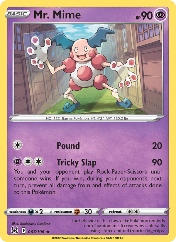 Mr. Mime - Lost Origin 067/196