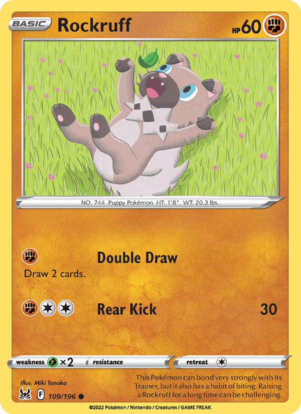 Rockruff - Lost Origin 109/196