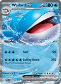 Wailord ex - Pitch Black 016/084