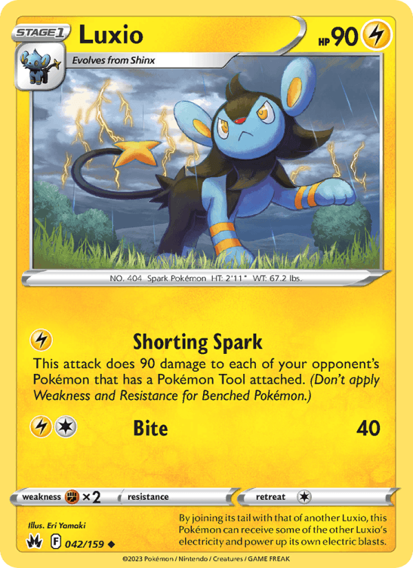Luxio - Crown Zenith 042/159