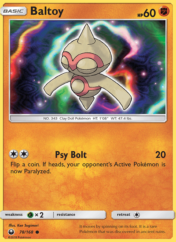 Baltoy - Celestial Storm 078/168