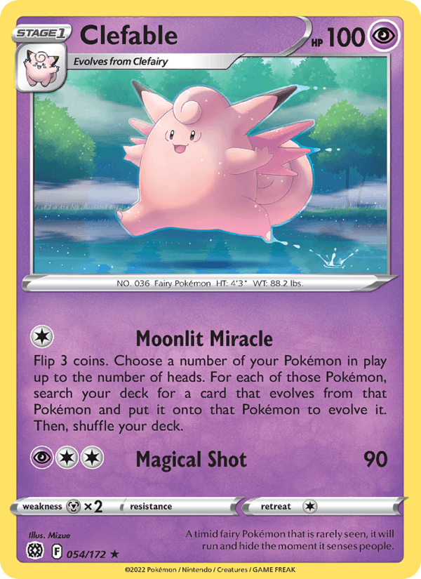 Clefable - Brilliant Stars 054/172
