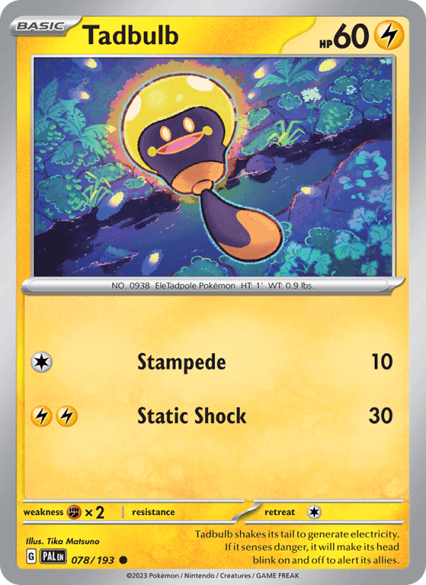 Tadbulb - Paldea Evolved 078/193