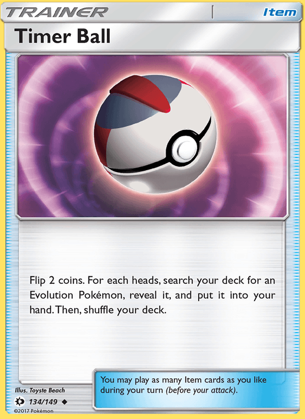 Timer Ball - Sun & Moon 134/149