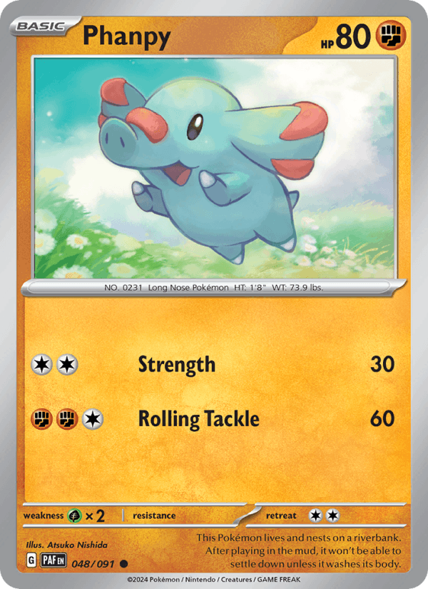 Phanpy - Paldean Fates 048/091