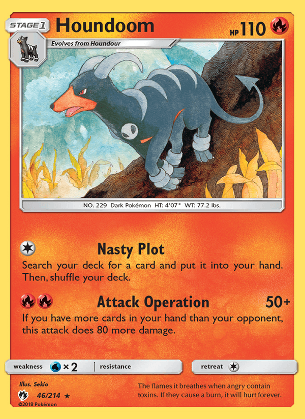Houndoom - Lost Thunder 046/214