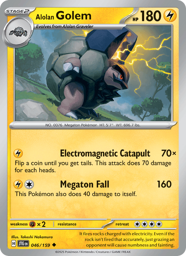 Alolan Golem - Journey Together 046/159