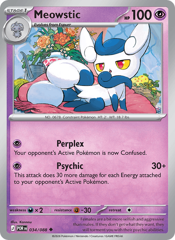 Meowstic - Perfect Order 034/088