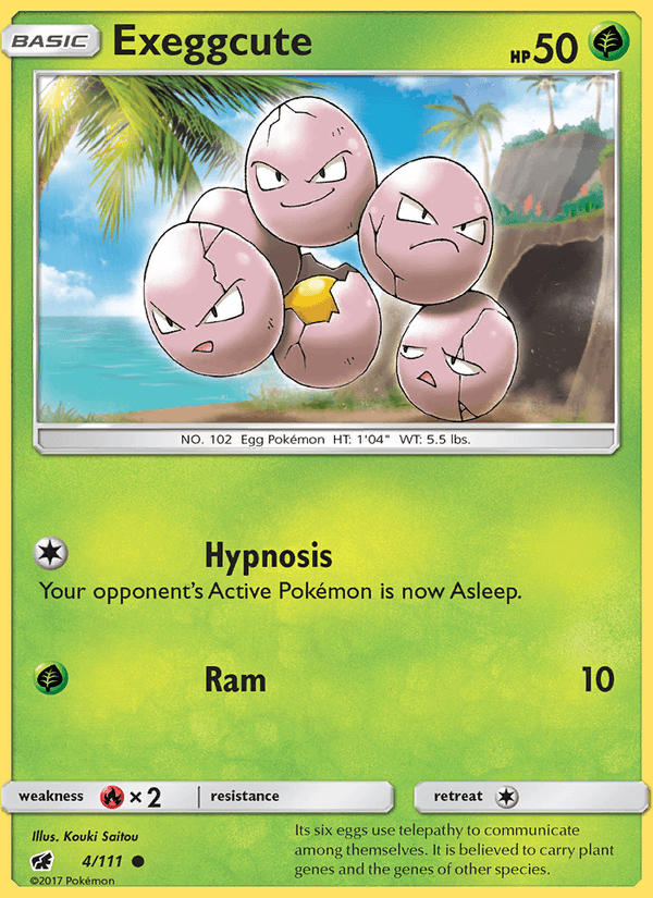 Exeggcute - Crimson Invasion 004/111