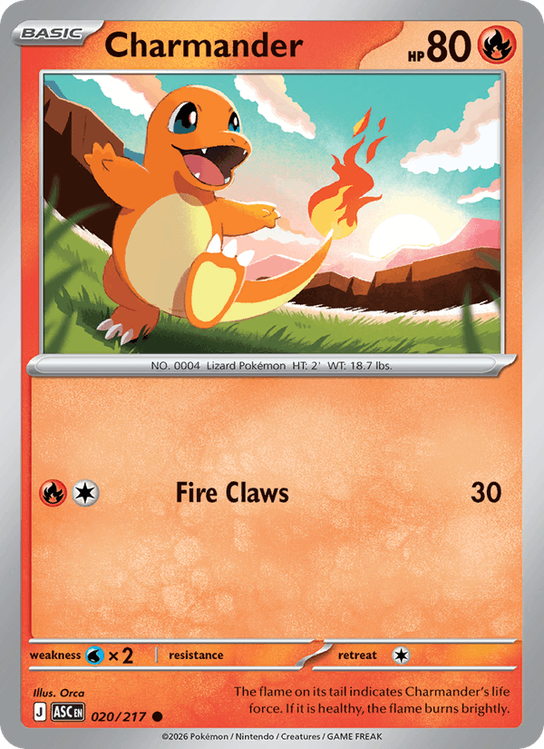 Charmander - Ascended Heroes 020/217