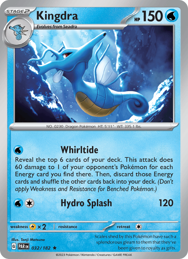 Kingdra - Paradox Rift 032/182