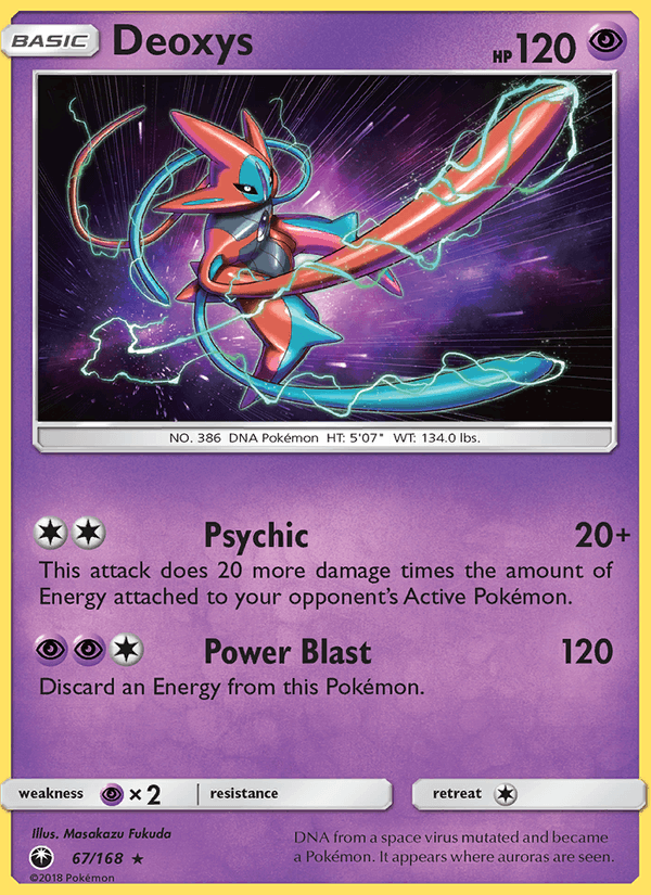 Deoxys - Celestial Storm 067/168